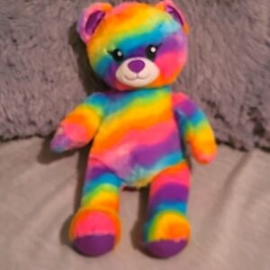 Rainbow Build A Bear  ( Men Recorded Voice " I love You Sunshine "